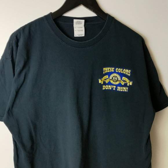 Vintage United States Army T Shirt Adult Black XL Extra Large Y2K Graphic Tee - Picture 6 of 16